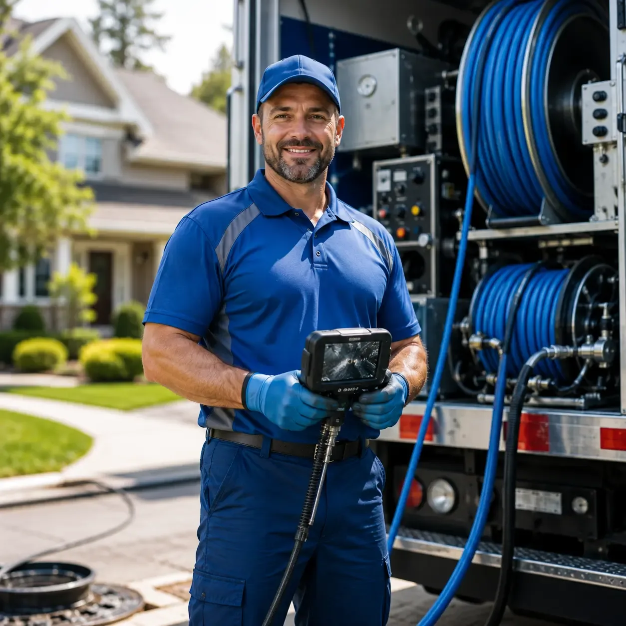 Local outdoor drain cleaning specialists in Farnhamville, IA
